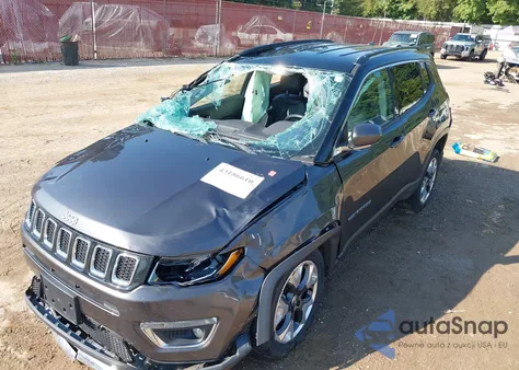 2021 Jeep Compass Limited from USA, damaged, VIN 3C4NJDCB5MT569796